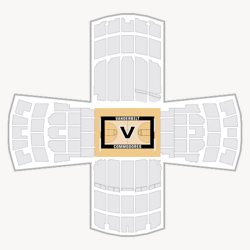 Memorial Gym seating chart