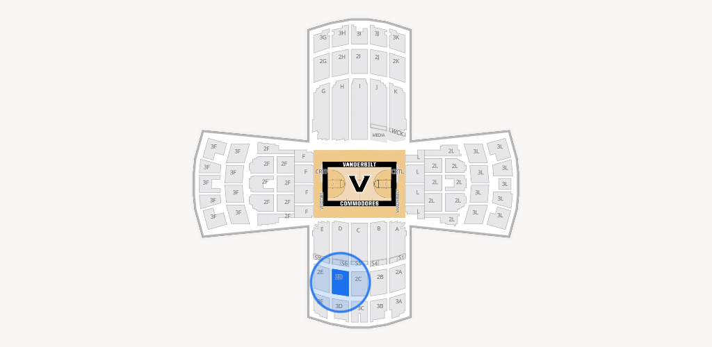 Memorial Gym Seating Chart