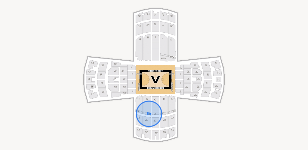 Memorial Gym Seating Chart