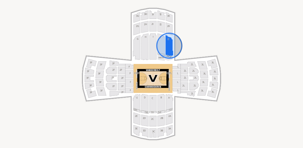Memorial Gym Seating Chart