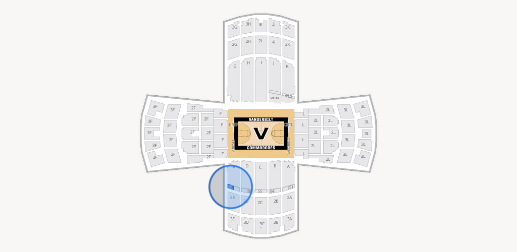 Memorial Gym Seating Chart