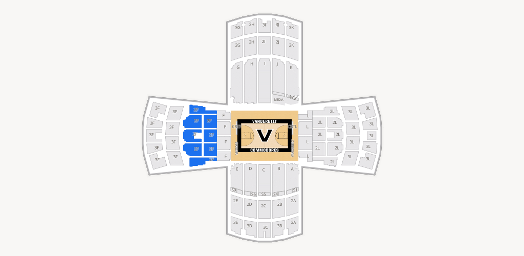 Memorial Gym Seating Chart