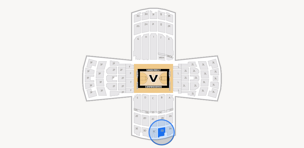 Memorial Gym Seating Chart