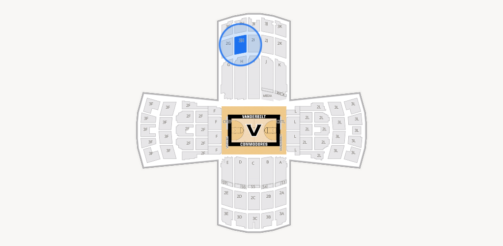 Memorial Gym Seating Chart