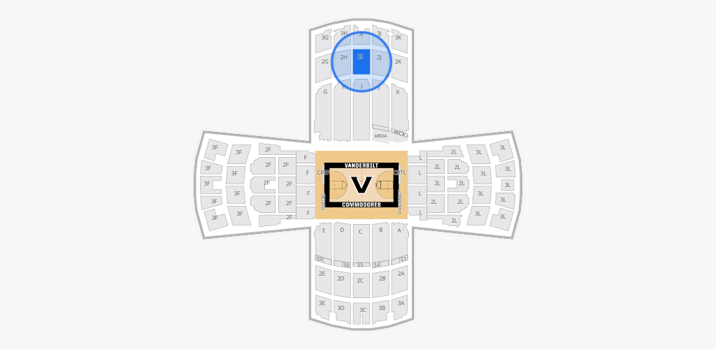 Memorial Gym Seating Chart