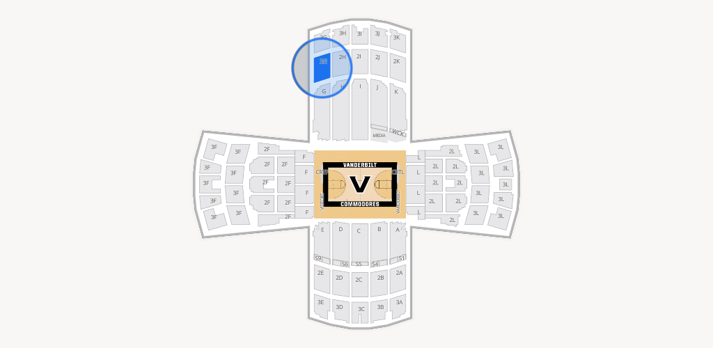 Memorial Gym Seating Chart