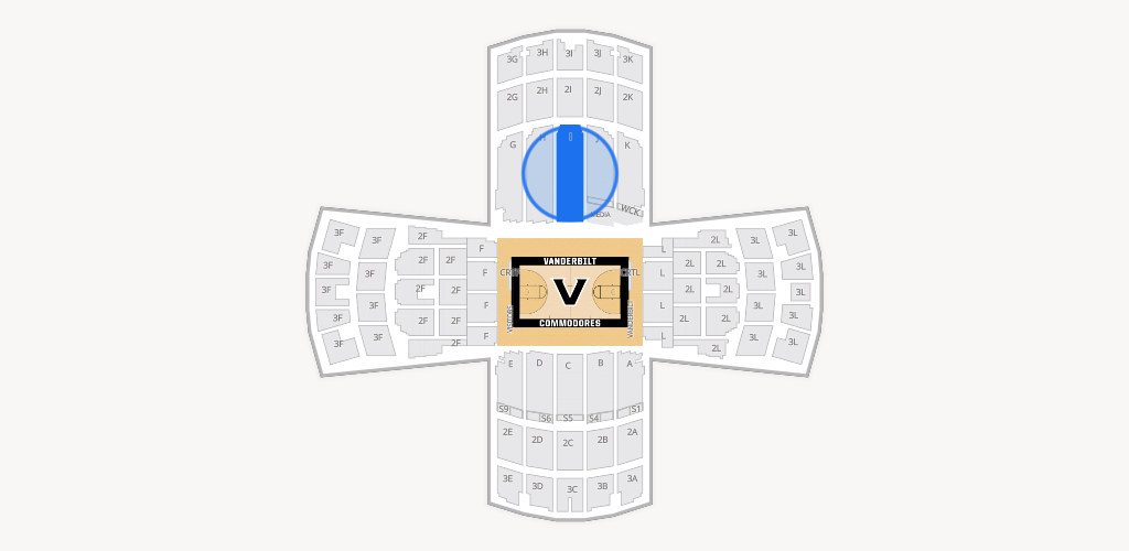 Memorial Gym Seating Chart
