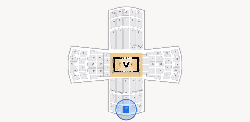 Memorial Gym Seating Chart