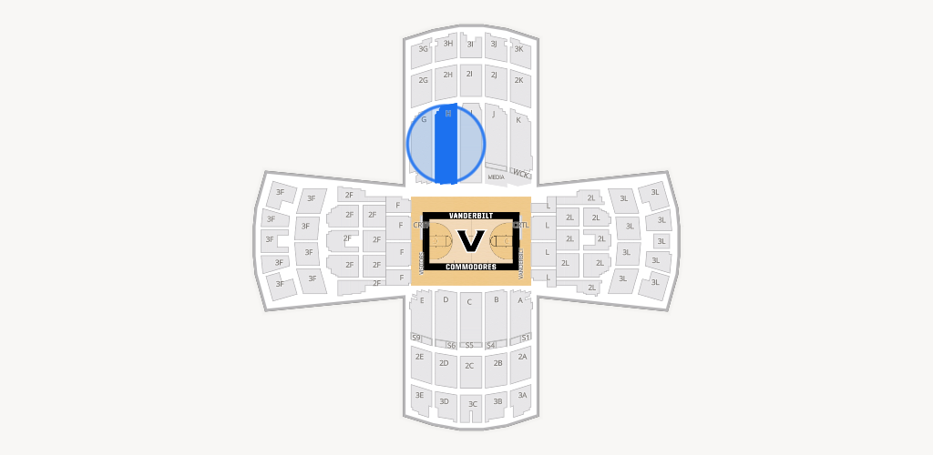 Memorial Gym Seating Chart