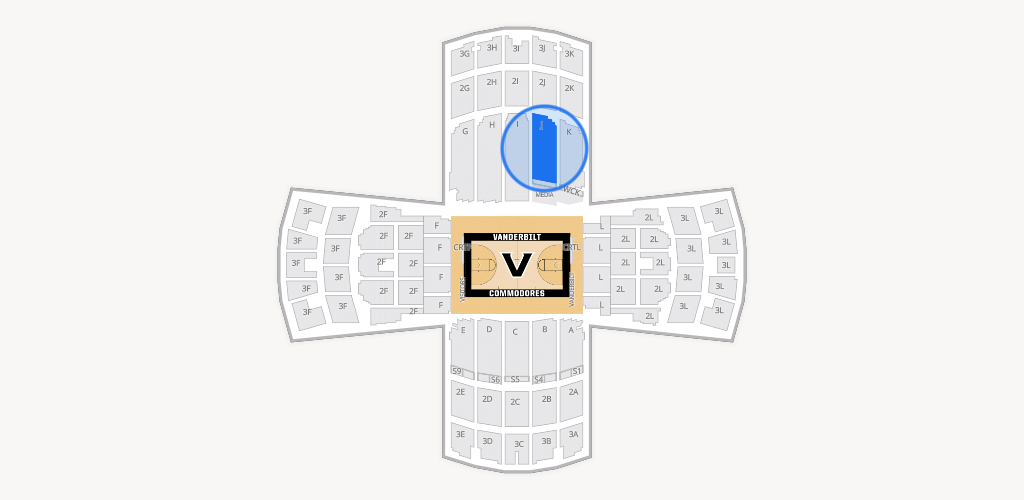 Memorial Gym Seating Chart
