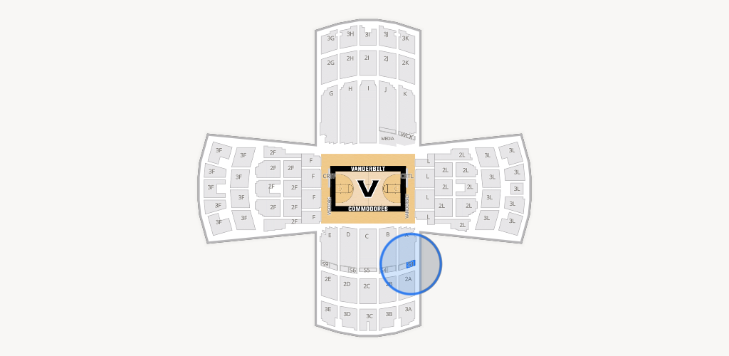 Memorial Gym Seating Chart