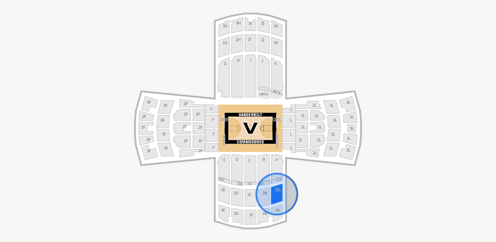 Memorial Gym Seating Chart