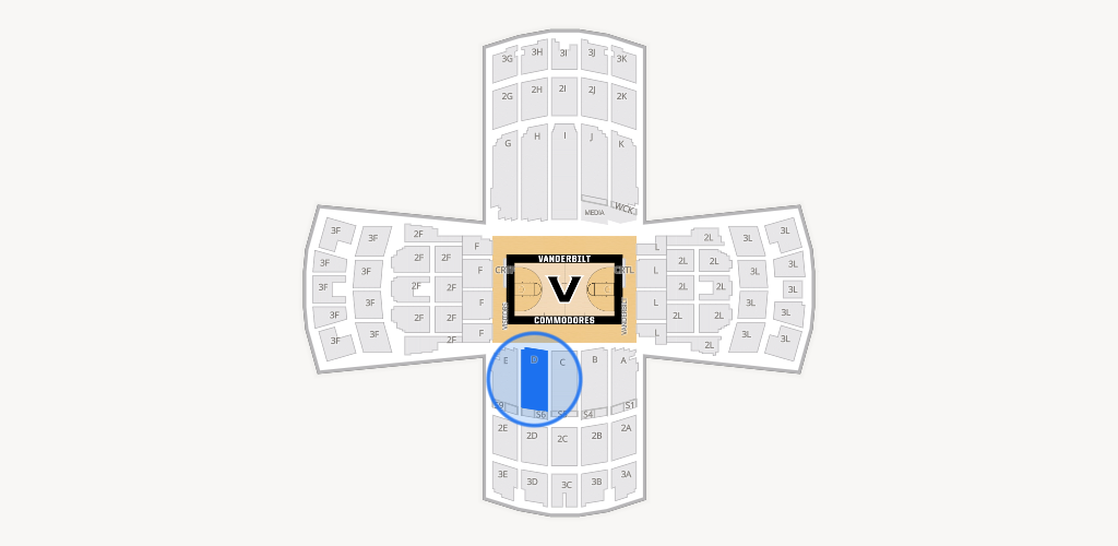 Memorial Gym Seating Chart