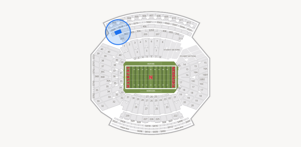 Memorial Stadium Nebraska Seating Chart