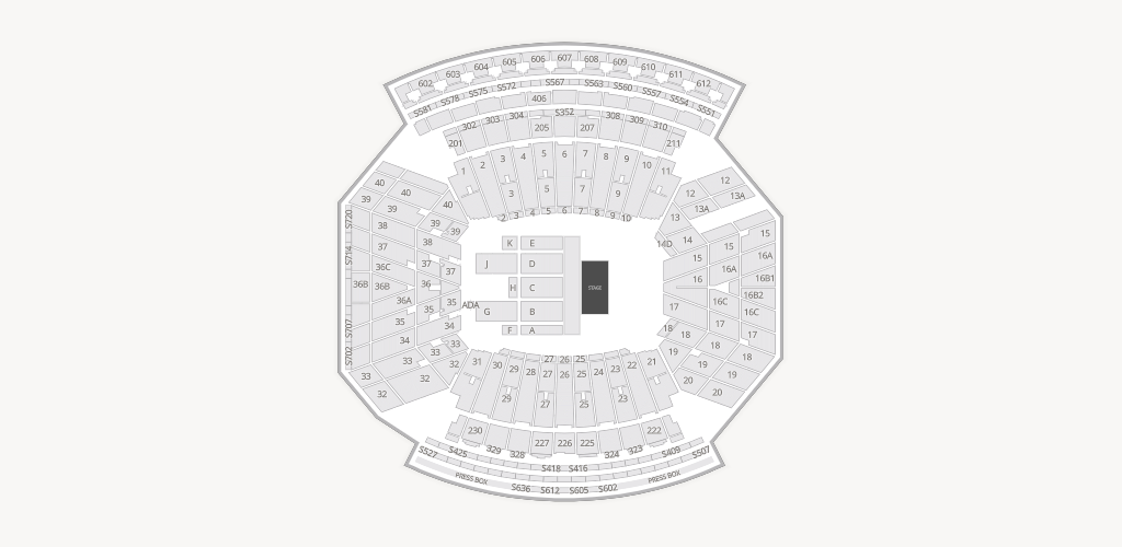 Memorial Stadium Nebraska Seating Chart