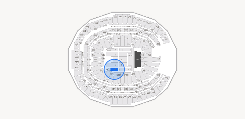 Mercedes-Benz Stadium Seating Chart