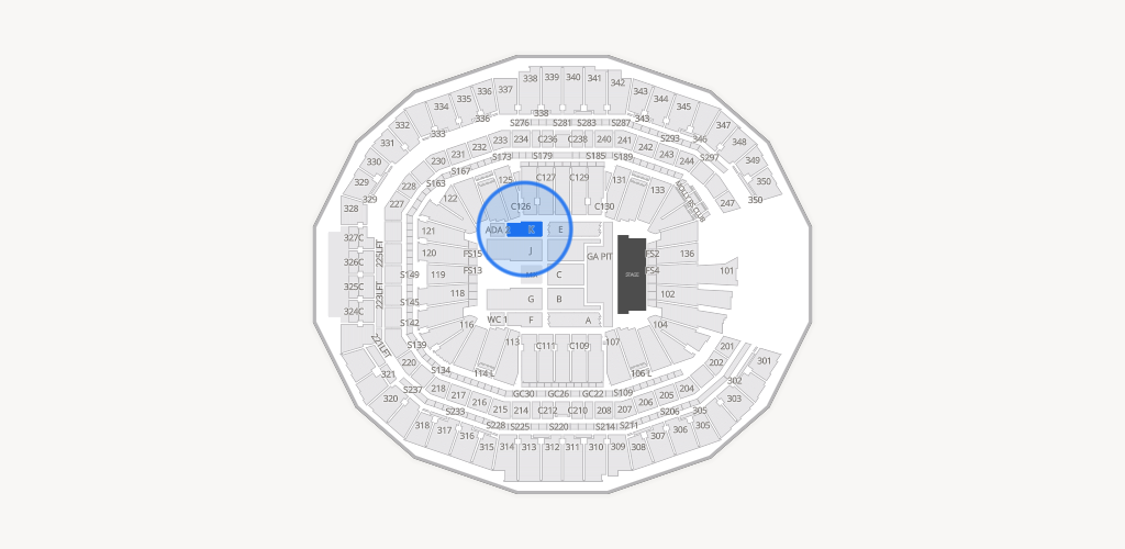 Mercedes-Benz Stadium Seating Chart