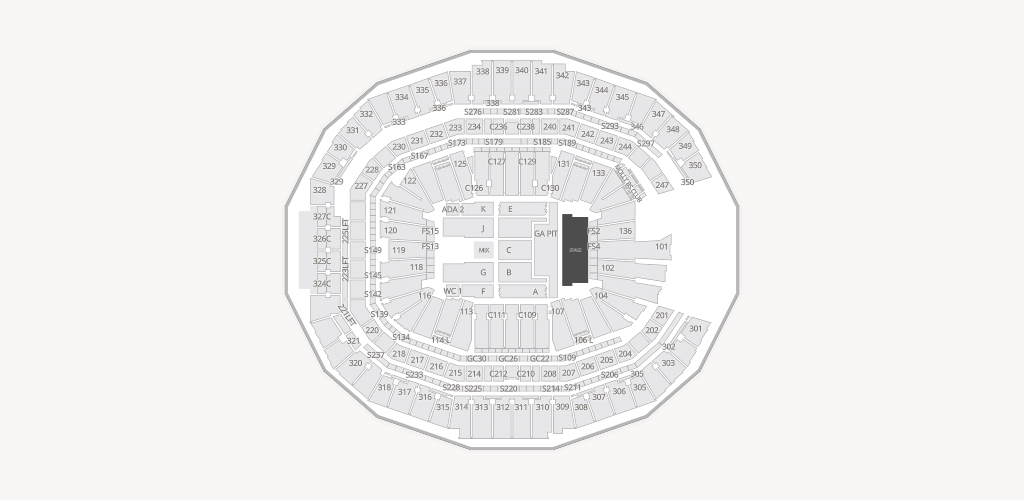Mercedes-Benz Stadium Seating Chart