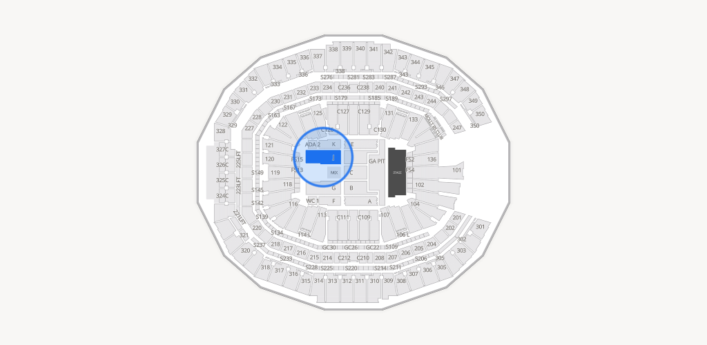 Mercedes-Benz Stadium Seating Chart