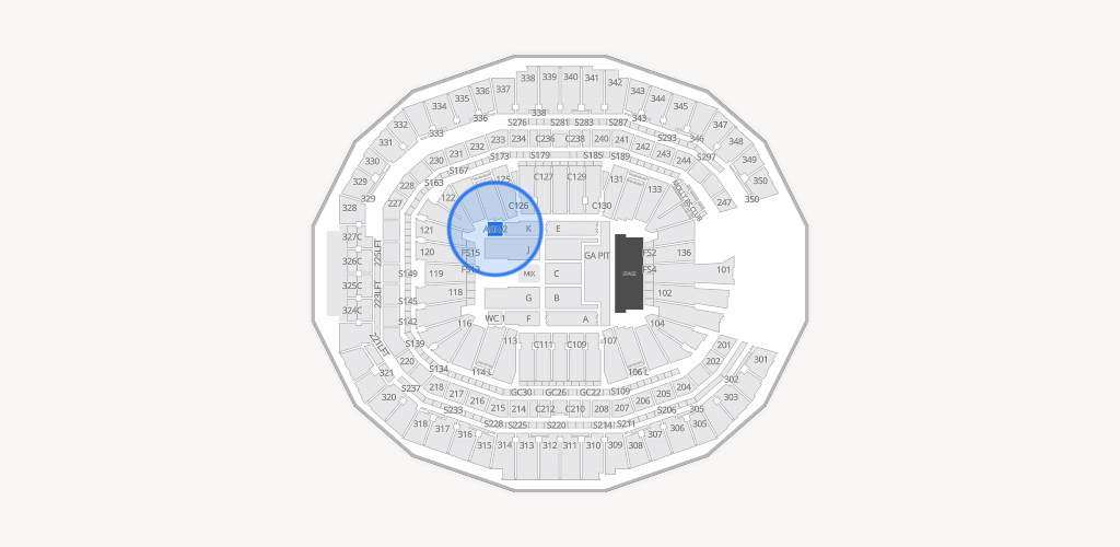 Mercedes-Benz Stadium Seating Chart