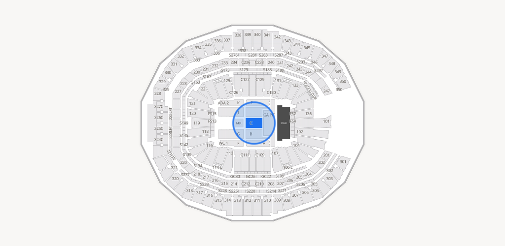 Mercedes-Benz Stadium Seating Chart
