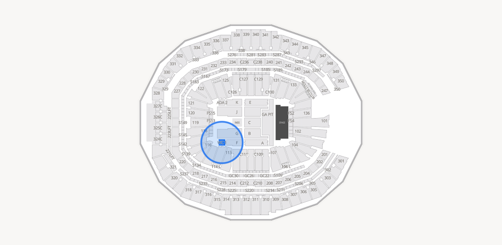 Mercedes-Benz Stadium Seating Chart
