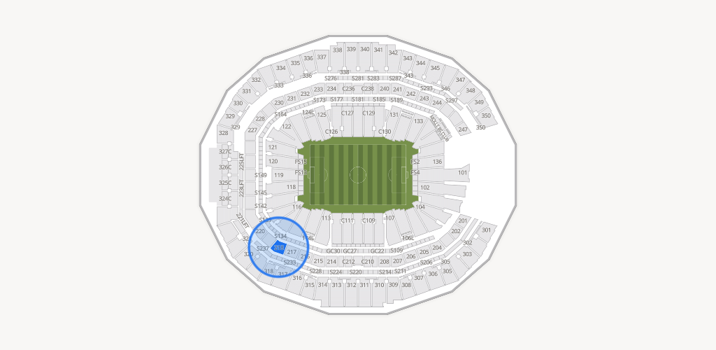 Mercedes-Benz Stadium Seating Chart