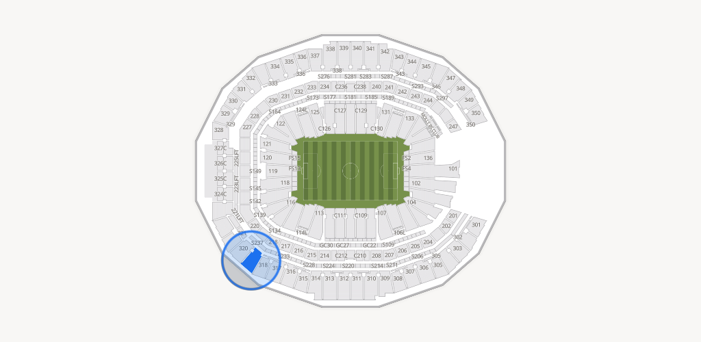 Mercedes-Benz Stadium Seating Chart
