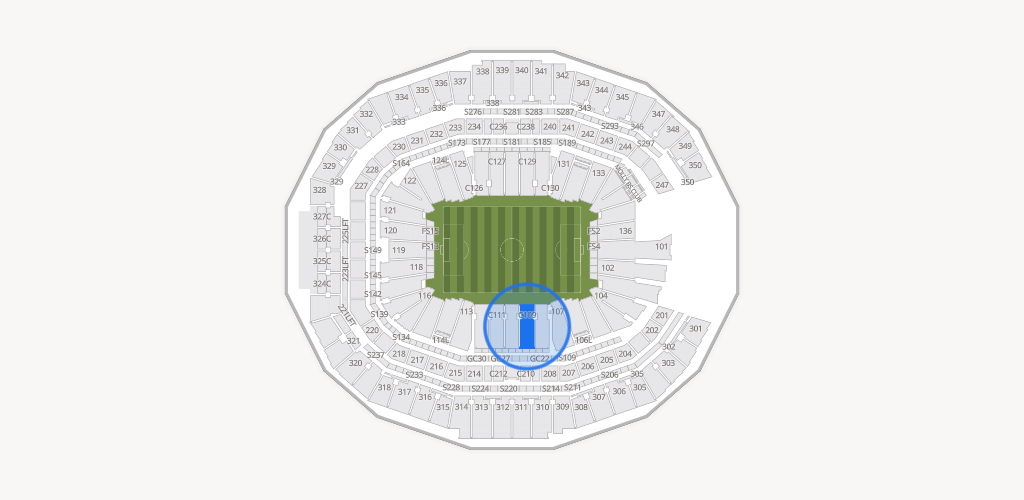 Mercedes-Benz Stadium Seating Chart