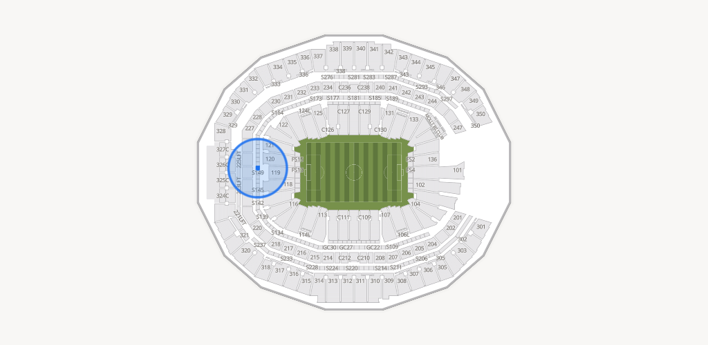 Mercedes-Benz Stadium Seating Chart