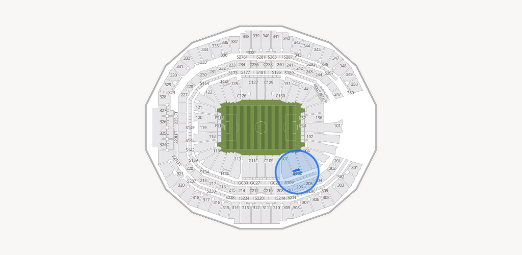 Mercedes-Benz Stadium Seating Chart
