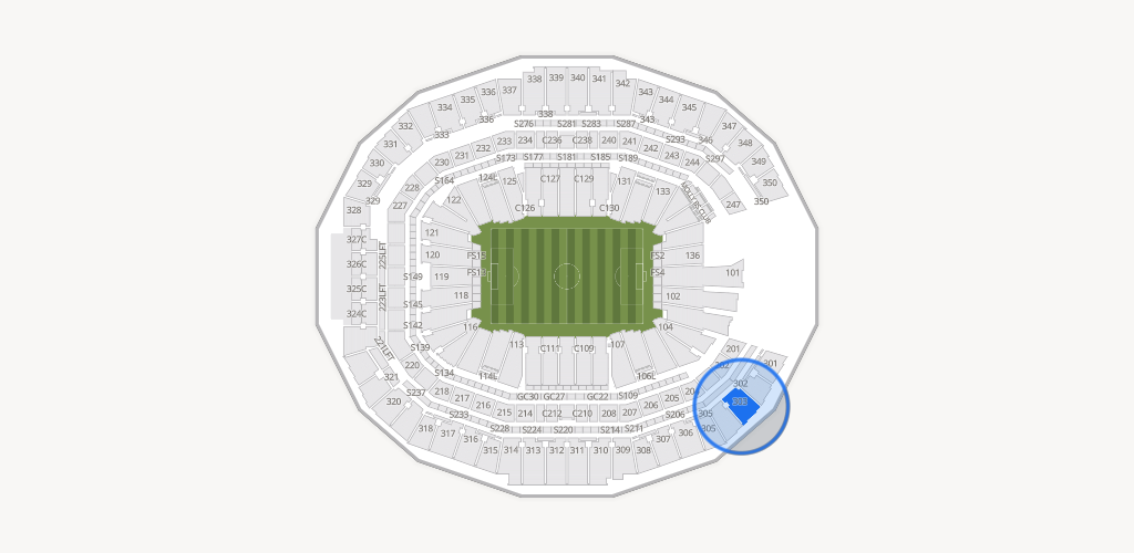Mercedes-Benz Stadium Seating Chart