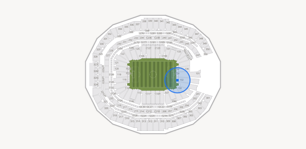 Mercedes-Benz Stadium Seating Chart