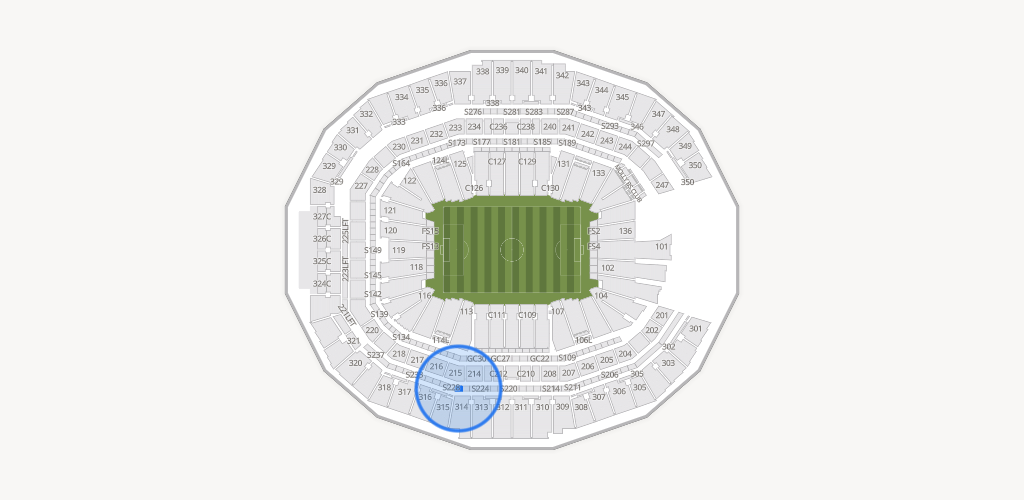 Mercedes-Benz Stadium Seating Chart