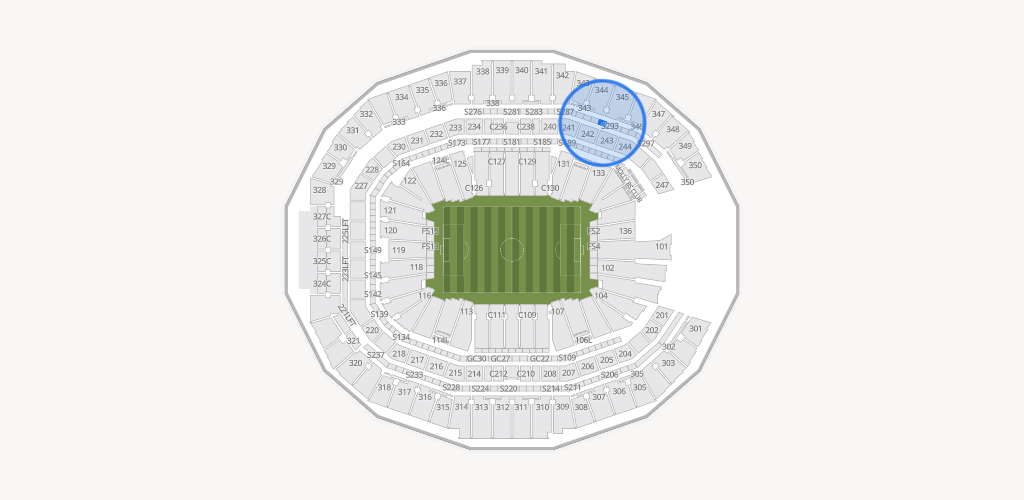 Mercedes-Benz Stadium Seating Chart