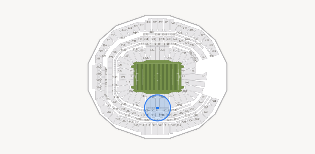 Mercedes-Benz Stadium Seating Chart