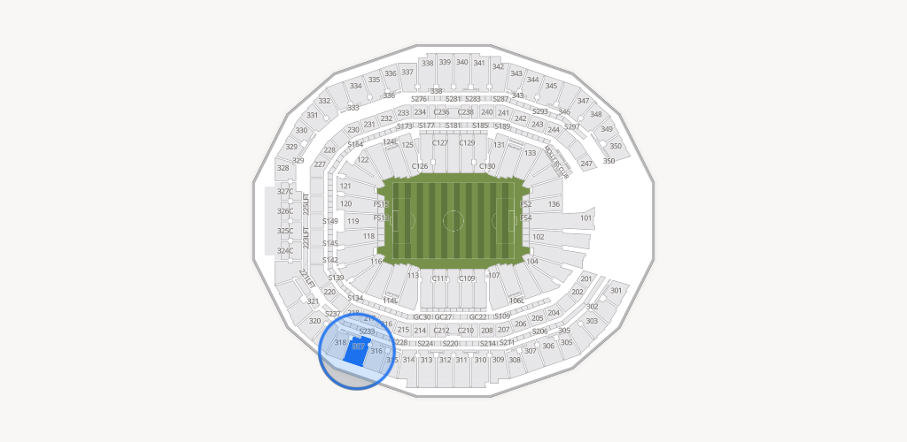 Mercedes-Benz Stadium Seating Chart