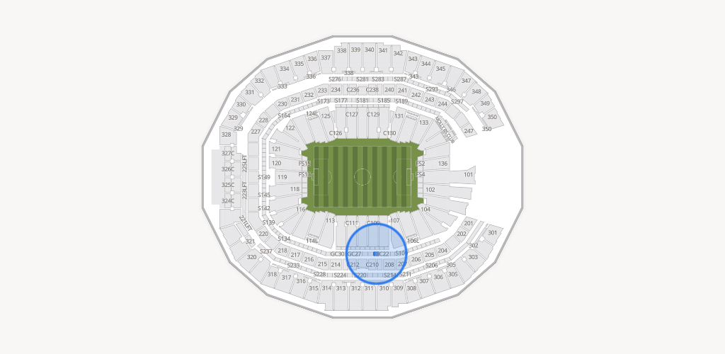 Mercedes-Benz Stadium Seating Chart