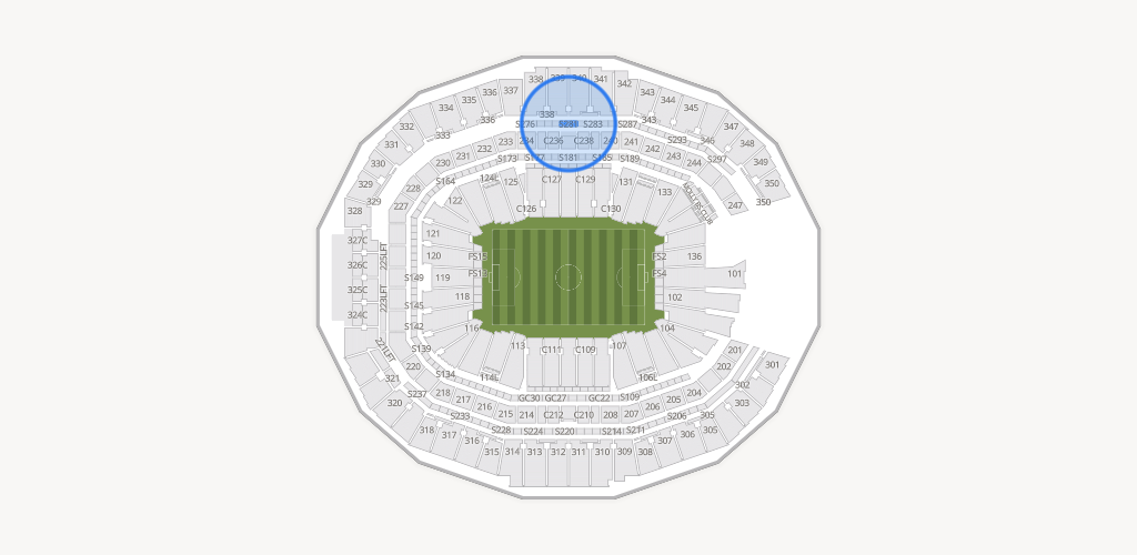 Mercedes-Benz Stadium Seating Chart