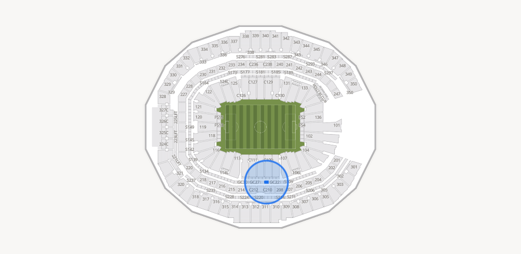 Mercedes-Benz Stadium Seating Chart