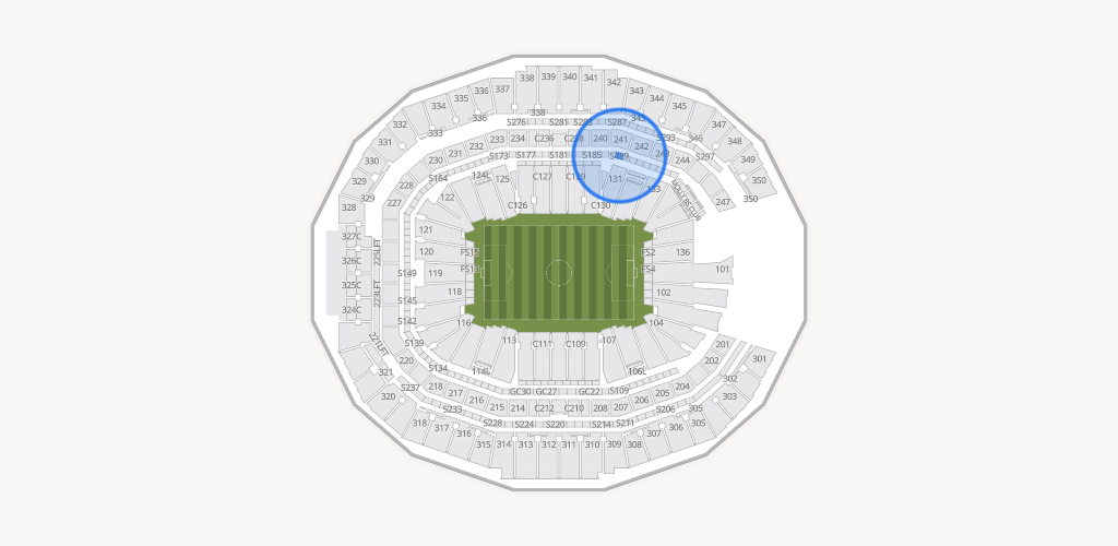 Mercedes-Benz Stadium Seating Chart