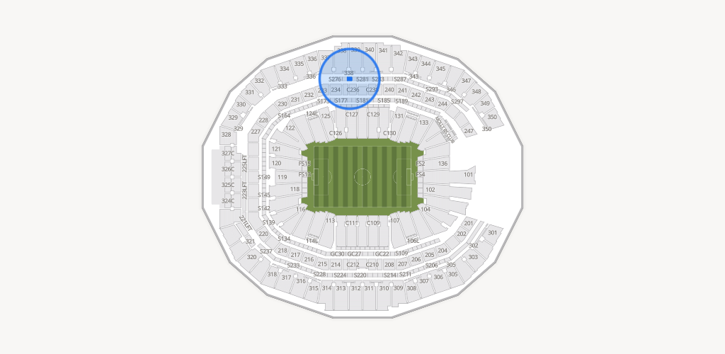 Mercedes-Benz Stadium Seating Chart