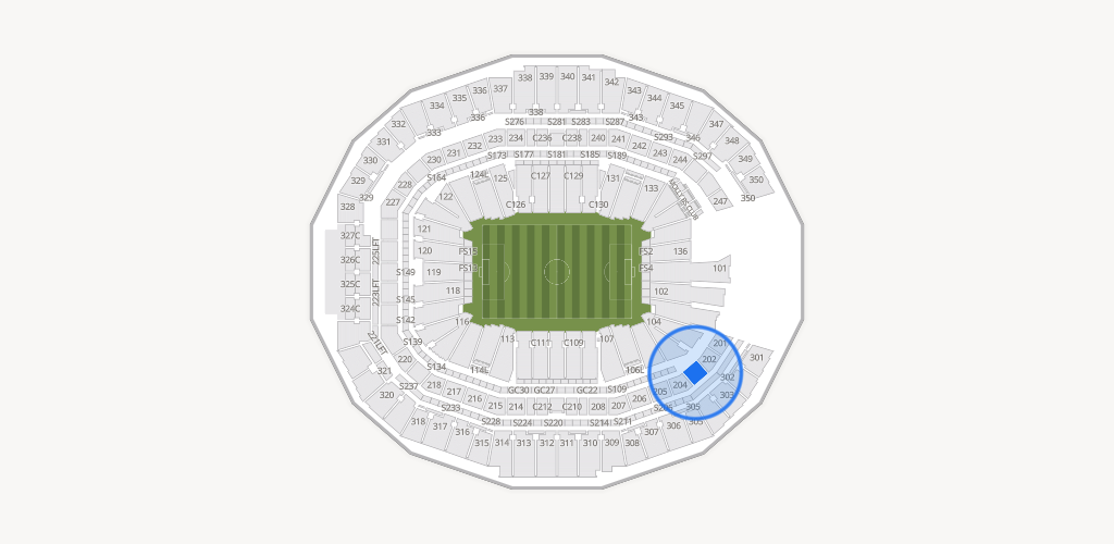 Mercedes-Benz Stadium Seating Chart