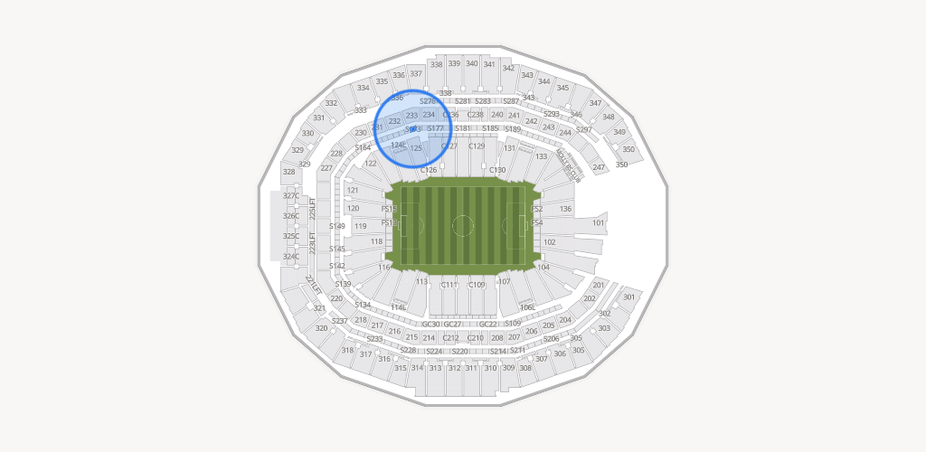 Mercedes-Benz Stadium Seating Chart
