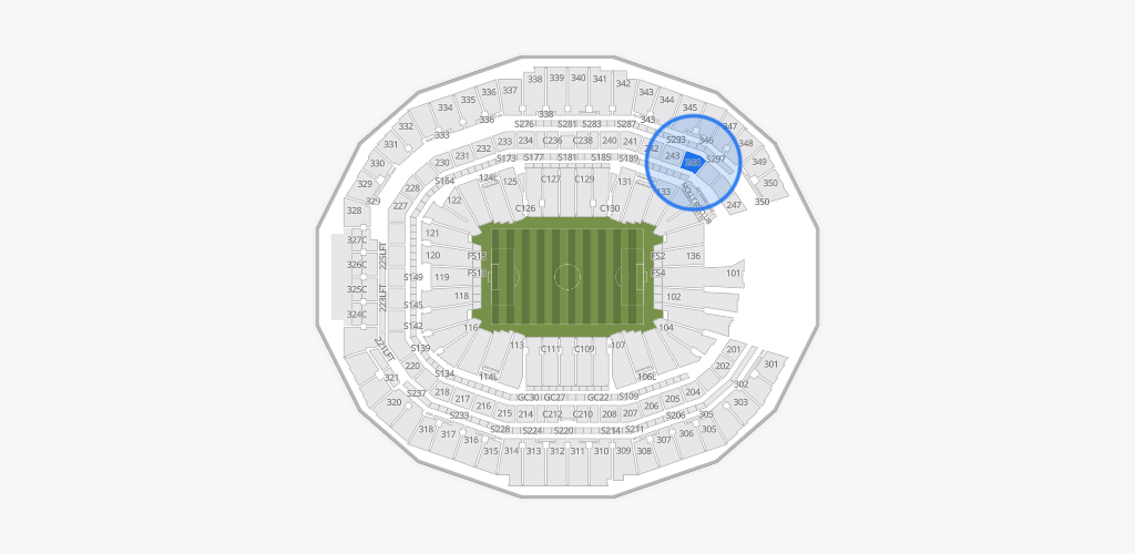 Mercedes-Benz Stadium Seating Chart