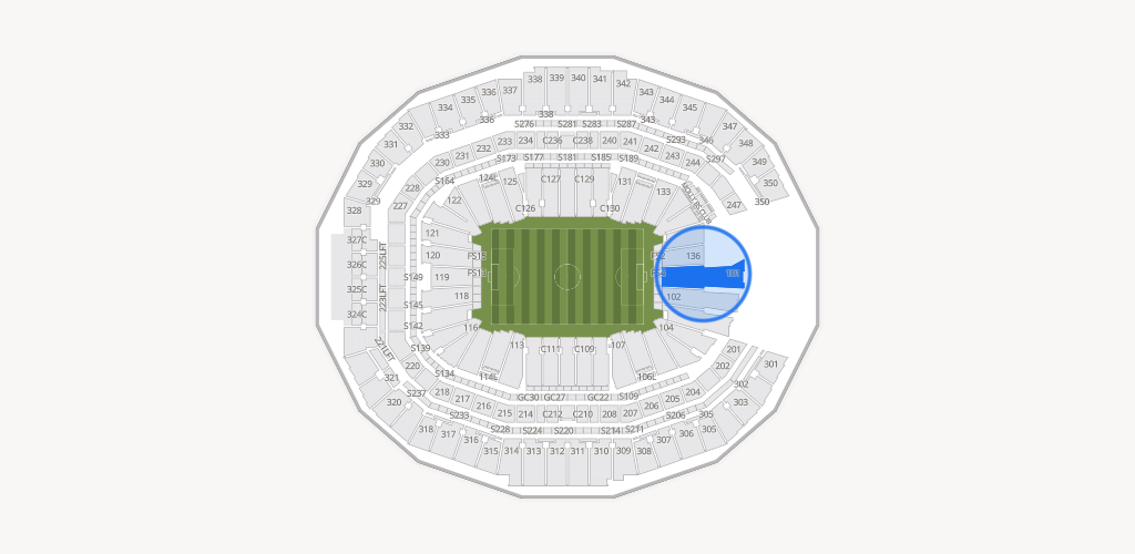 Mercedes-Benz Stadium Seating Chart