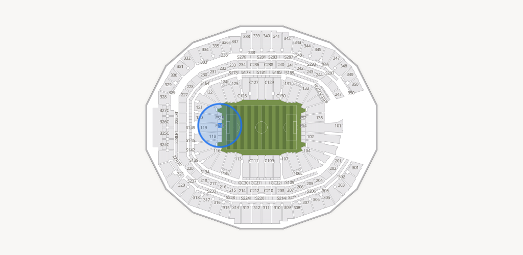 Mercedes-Benz Stadium Seating Chart