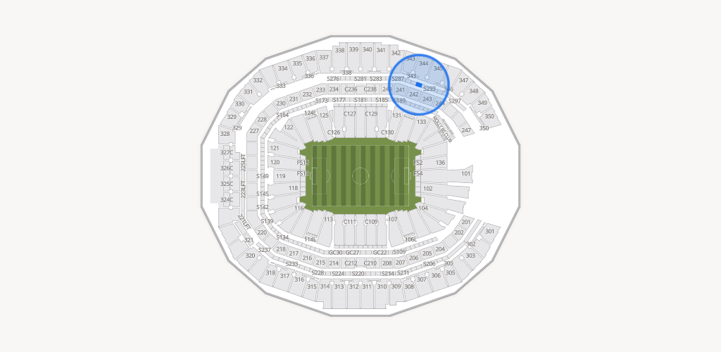 Mercedes-Benz Stadium Seating Chart