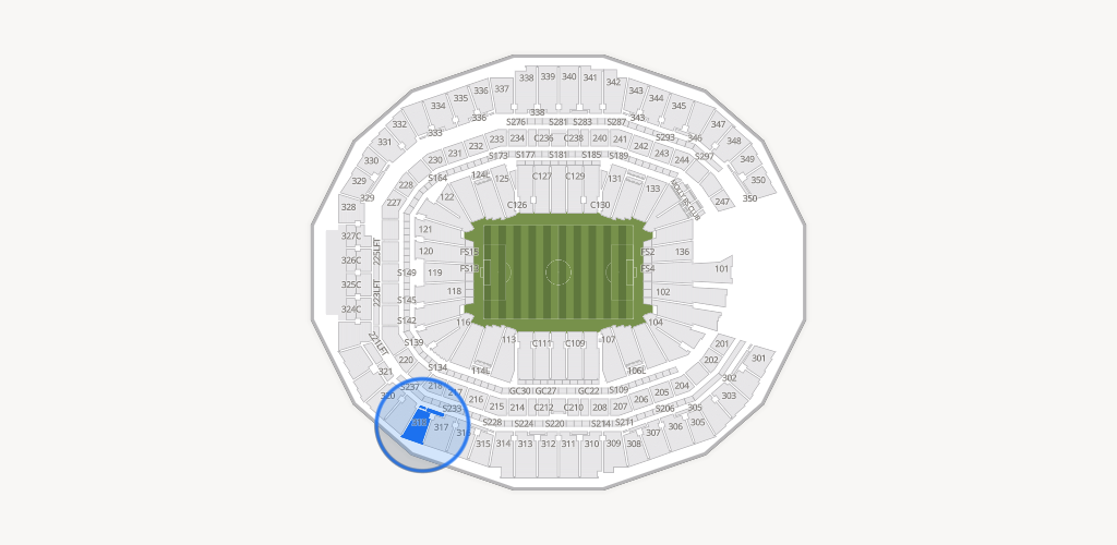 Mercedes-Benz Stadium Seating Chart
