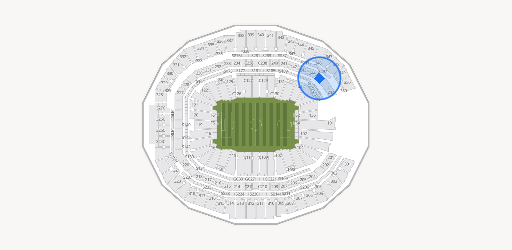 Mercedes-Benz Stadium Seating Chart